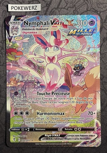 Carte pokémon nymphali - carte,