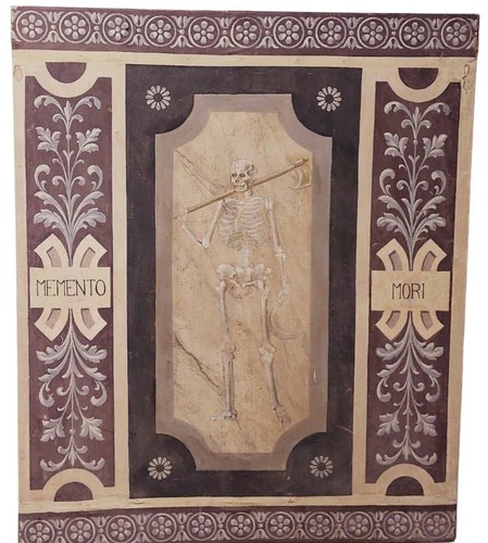 Grand tableau tempéra - À,