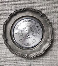 BAROMETRE THERMOMETRE EN ETAIN