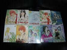 MANGA LINEAGE / LOT DE 10 VOLUMES / SÉRIE COMPLETE / SAPHIRA ++++