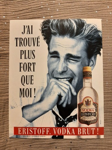 Publicité presse vodka - de,