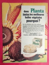 Pub de presse: Belge Aliment Huile PLANTA  Casserole à Pression MISS MARY 1965