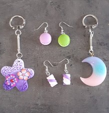 boucles d oreilles et porte