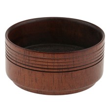 Tasse De Rasage Rétro En Bois