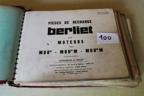 Catalogue pièces de - catalogue,