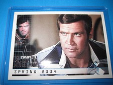 SIX MILLION DOLLAR MAN CARD PROMO CARD RITTENHOUSE P1 2004 MINT