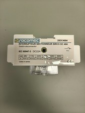 Socomec 25DC4004 40 Amp Load Break Switch