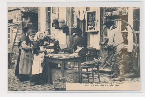 Scènes foire coutelier - scènes,