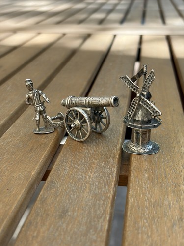 Lot miniatures en argent - 3,