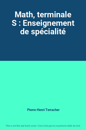 Math terminale - terminale, s