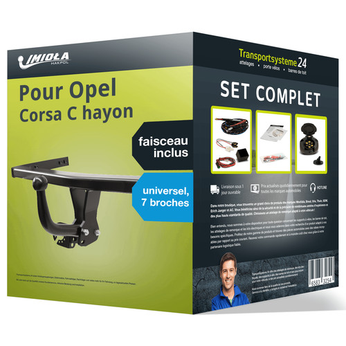 Attelage col cygne pour - col, de
