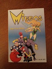 MIKROS N°1 (SANG D'ENCRE) MITTON. TBE  Mais Un Défaut + Cadeau AUTOCOLLANTS 