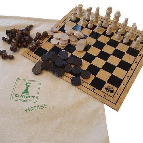 Jeu échecs dames - jeu, plateau