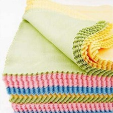 1-10 Chiffon de nettoyage microfibre lunettes téléphone écran tablette