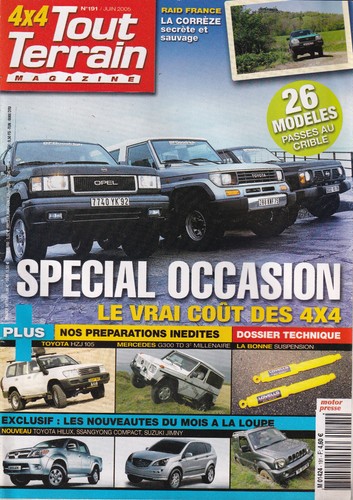 Tout terrain magazine - magazine, n°191