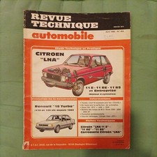 Revue Technique Citroen LNA 11E 11RE 11RS RTA + évolution R18 turbo