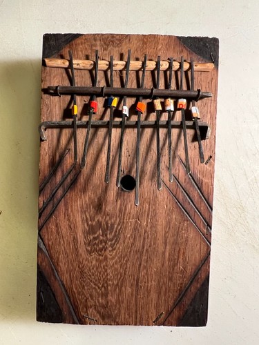 African kalimba finger piano - african,