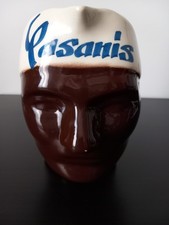 Ancien pichet Casanis tête de Maure, faïencerie de Saint-Jean