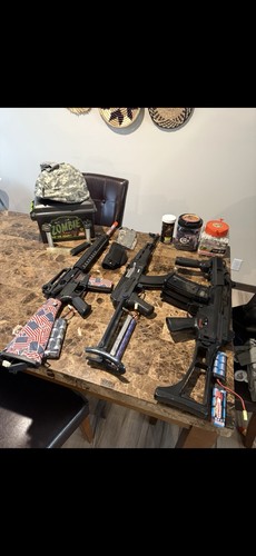 Airsoft aeg g36 smg m16 - aeg, c