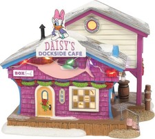 Department 56 Disney Village Marguerite Canard Dockside Café Édition Limitée Lit