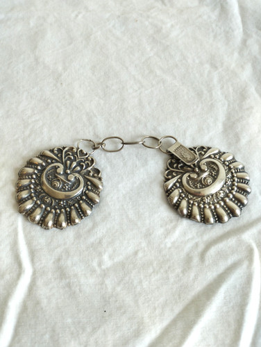 Boucles cape argent massif - boucles,