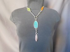 Dolce vita collier ovale - collier, etain