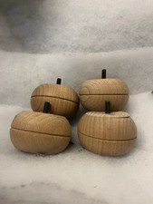 Lot 4 Pieds Lit Sommier Bois