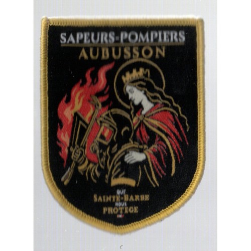 Ecussons pompiers aubusson - ecussons,