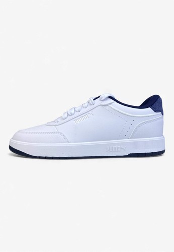 Puma canasta blanche - puma, marine