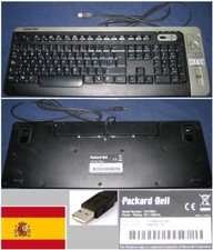 CLAVIER QWERTY ESPAGNOL PACKARD BELL KU-F0601 KUF0601, 6988280104 port USB