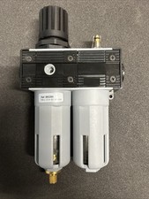 Filtre Régulateur Lubrificateur Pneumatique Mecaline FRL 2 1/2 FR + L Purge Auto