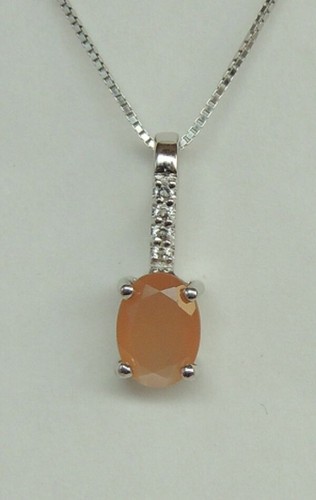 Noble carat pêche pierre - 0,94,