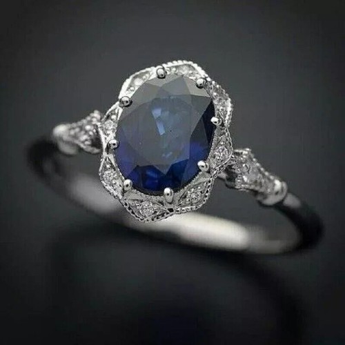 Bague mariage ovale style - bague,