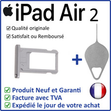 TIROIR SUPPORT CARTE SIM  DE L' IPAD AIR 2 GRIS + OUTIL