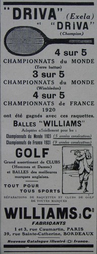 Publicité presse 1921 - publicitÉ,