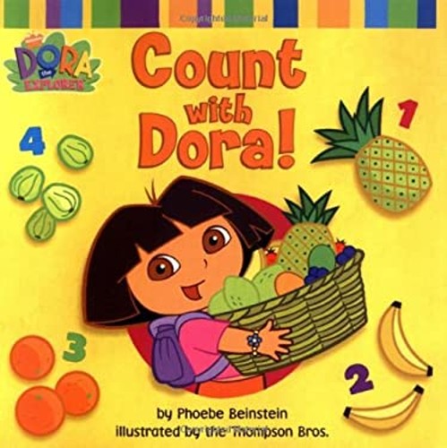 Comptez avec dora livres - avec, en