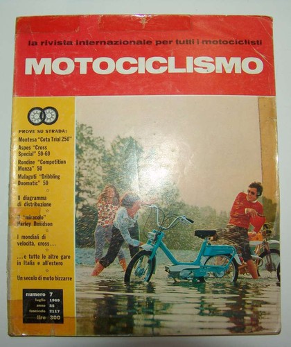 Motocyclisme juillet 1969 - juillet,
