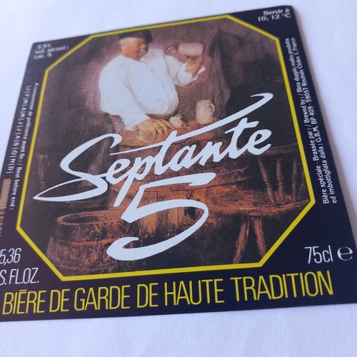 Etiquette bière septante - bière, 5