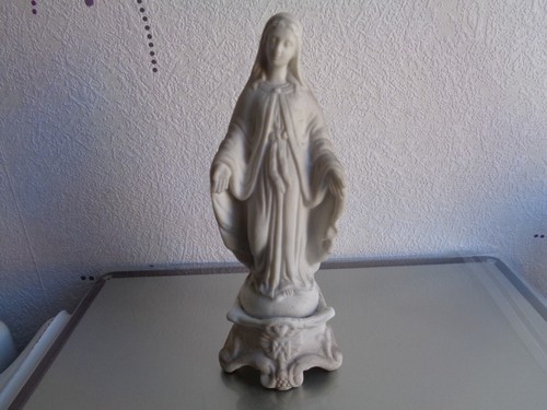 Ancienne vierge biscuit - vierge, en