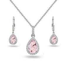 Larme Simulé Morganite &