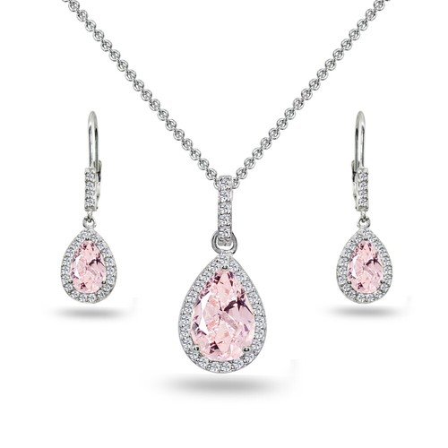 Larme simulé morganite - simulé,