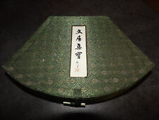 Ensemble traditionnel vintage de calligraphie chinoise japonaise, pinceaux...