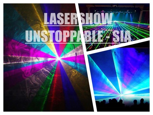 Laser show unstoppable - laser, “unstoppable