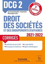 DCG 2 Droit des sociétés et