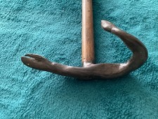 Canne Art Populaire Tête De