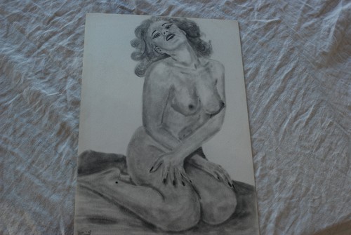 Dessin style pin signe - up,