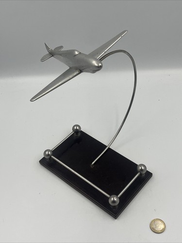 Avion chasseur alu art déco - chasseur,