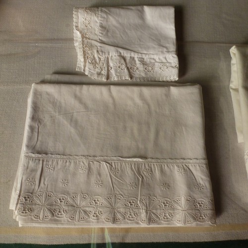 Drap taie ancien - , coton