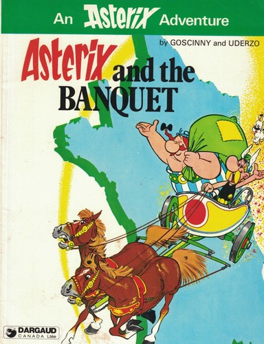 Asterix the banquet goscinny - asterix, &