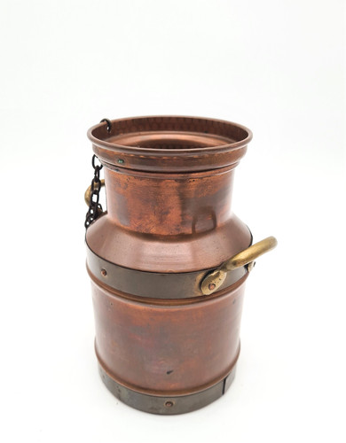 Ancien pot bidon lait en - ancien, à